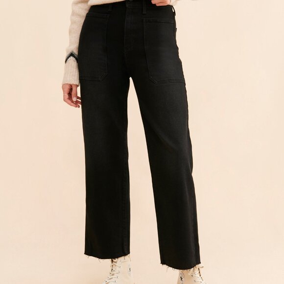 Just Black High Rise Utility Jeans - Picture 3 of 10